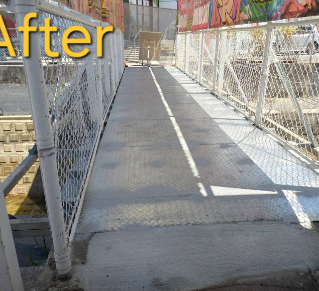 施設内通路のリフォーム